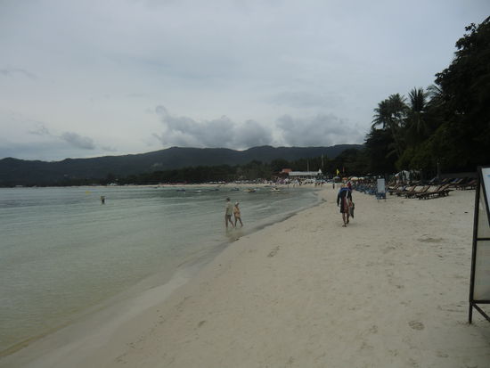 der Strand von Chaweng rechtsseitig