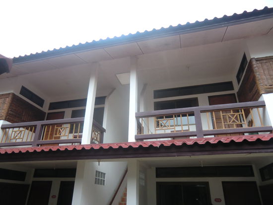 unsere beiden Zimmer für je 800 THB die Nacht im 1. OG