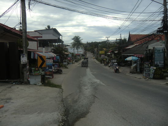 Hauptstraße in Chaweng