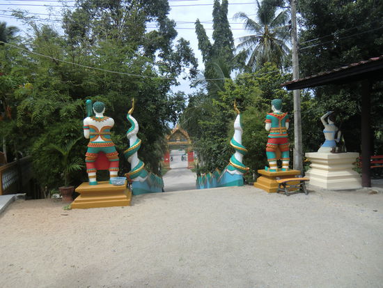 auf der anderen Seite gibt es dann die "offizielle Treppe"