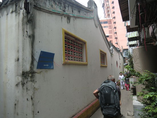 noch einmal rechts abbiegen....