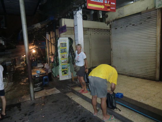 doch einigermaßen trocken angekommen