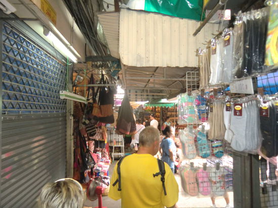 das ist ein schmaler Gang