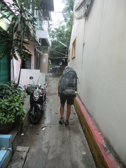 das letzte Mal laufen wir diesen Weg