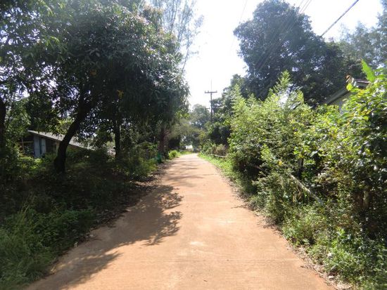 Straße hier am Ao Khao Beach
