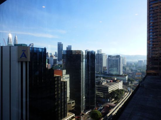 Unser Ausblick beim Frühstück