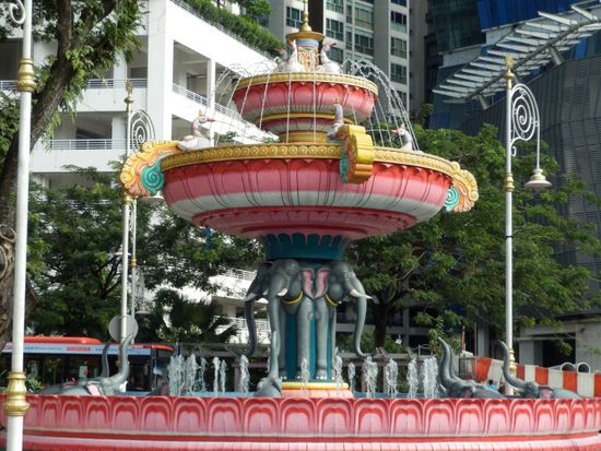 Brunnen in Little India