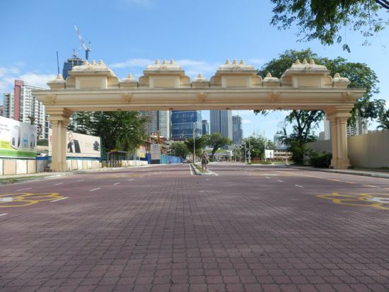 das Tor in diesen Stadtteil