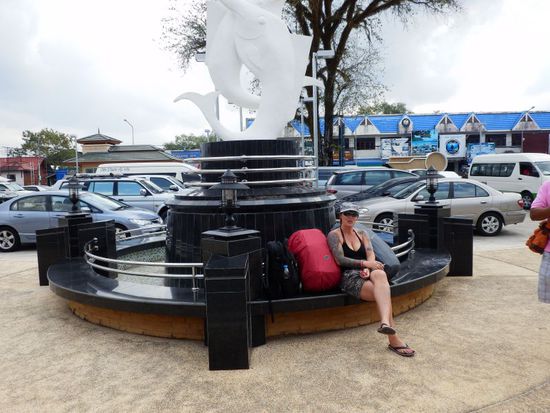 warten auf den Einlass )