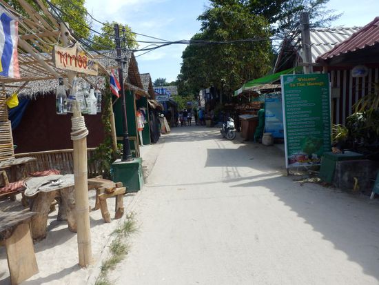 wieder die Walking Street völlig leer