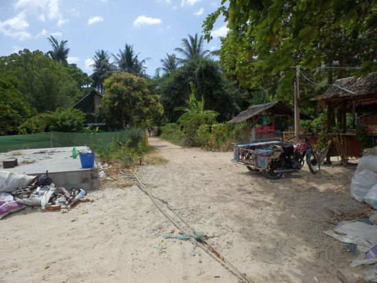 da geht es ins Hinterland