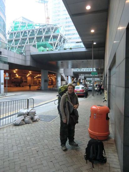 nächste Raucherpause beim Umsteigen " Central-Station"