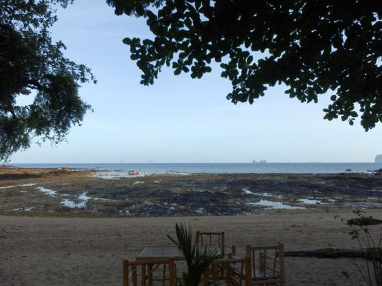 morgens ist mal wieder Ebbe