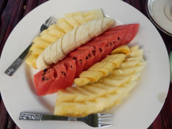 ein schöner Früchteteller