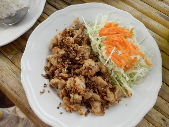 Chicken with Garlic &amp; Pepper für Bibo.... sehr lecker