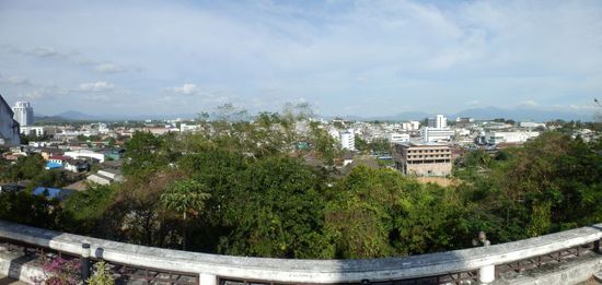 Panoramafoto von dort oben