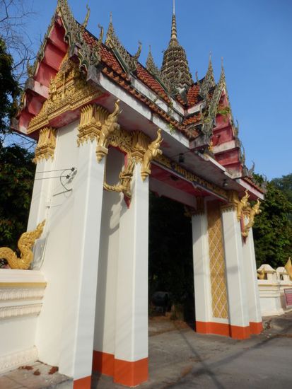Eingangstor zum Wat