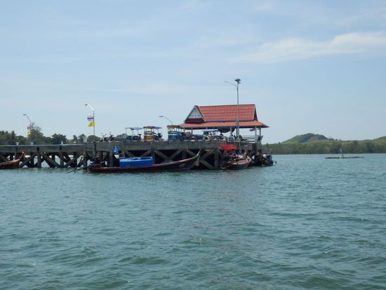 Pier auf Koh Sukorn
