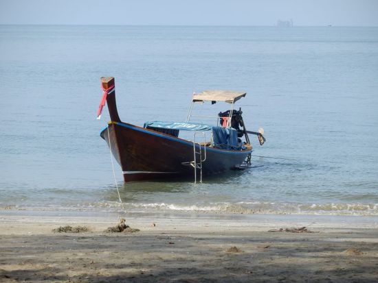 unser Boot für die Schorcheltour