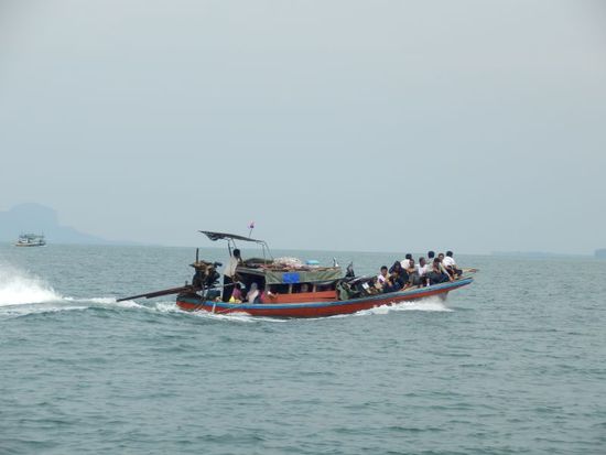 so sah unser Boot auch ungefähr aus