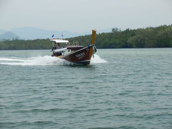 der hat es aber eilig  ....so schnell waren wir nicht