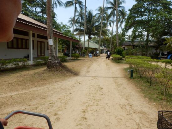 im Charlie Beach Resort angekommen