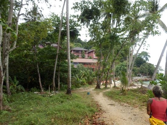 angekommen im Chateau Hill Resort