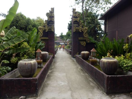 schön gestaltet die Anlage