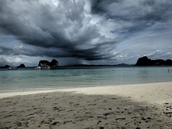 aufziehende Regenfront