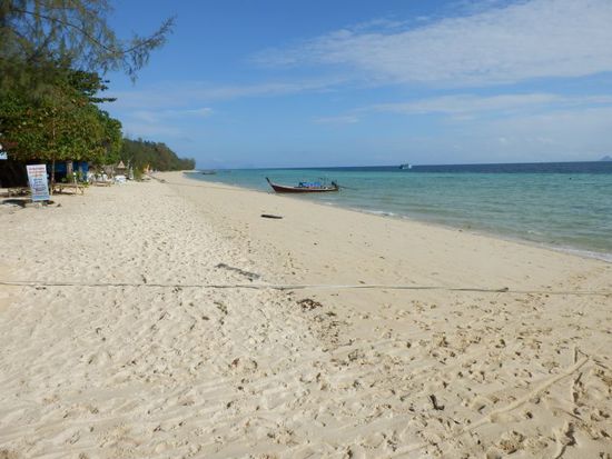 Beach am Fantasy Resort auf Koh Hai ( Koh Ngai )