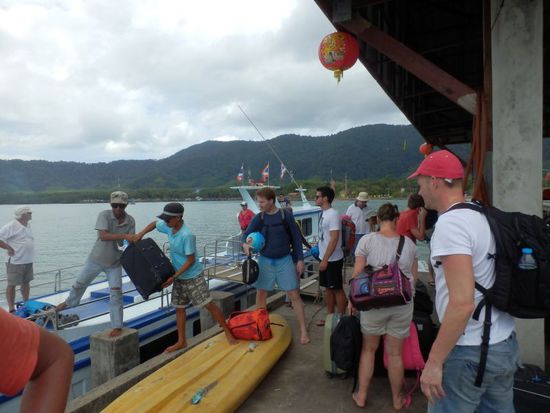 Gepäckrückgabe---alle sind gierig !!!!