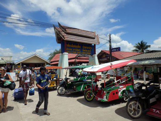 der Bereich vor dem Pier