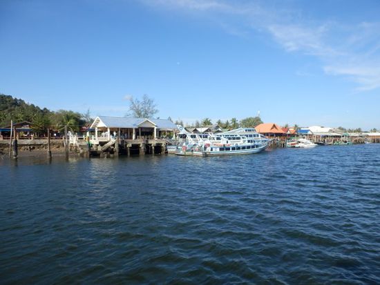 der Pier von Koh Lanta