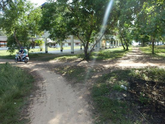 große Kreuzung auf Koh Jum