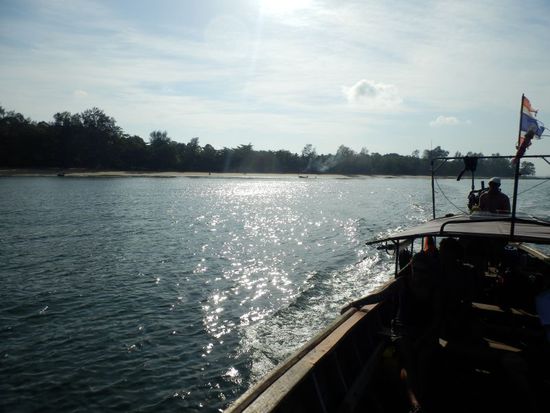 in der Morgensonne ein Rückblick auf Koh Jum