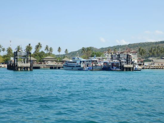 der Pier auf Koh Phi Phi