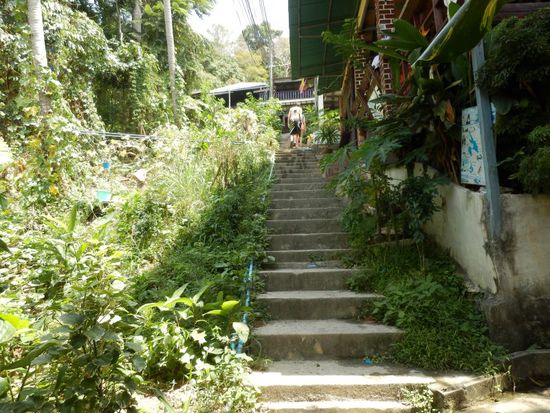 wird schon ein wenig steiler