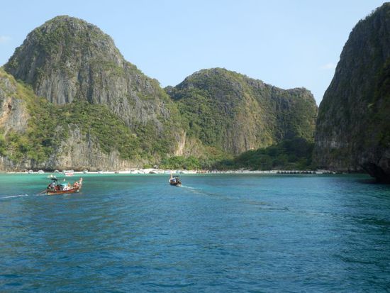 der Strand " The Beach" - Maya Bay