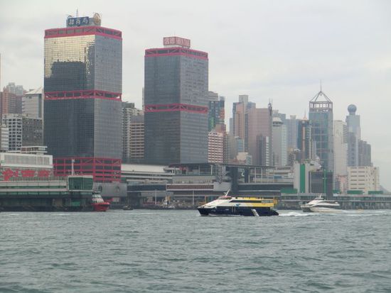 das Terminal für die Fähren nach Macau