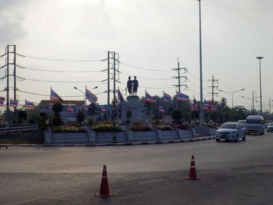 der Kreisverkehr in Phuket