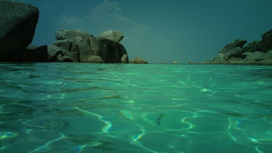 Wasser an der Insel Nummer 8