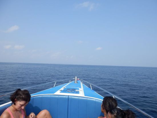 1,5 Stunden diese Aussicht nach vorn......