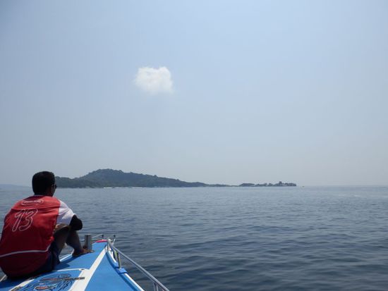 Richtung Insel Nummer 4