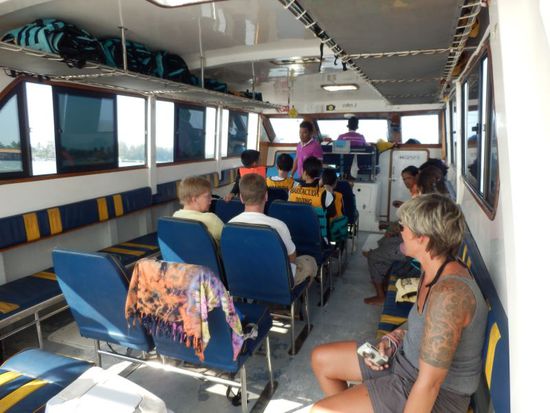 viel Platz für wenig Leute