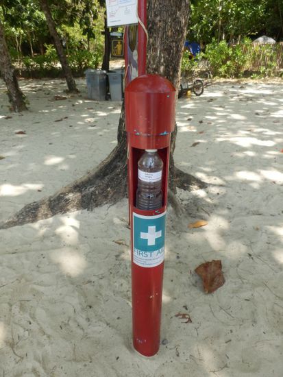 Erste Hilfe am Strand