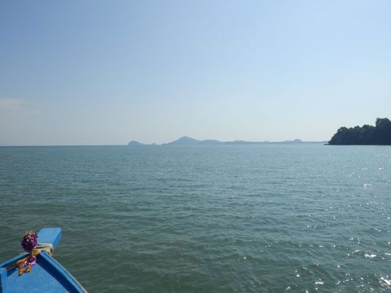 vorne sehen wir schon Koh Phayam