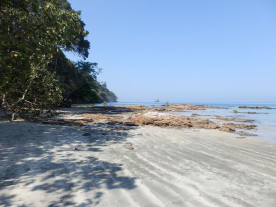 so langsam wird es steinig