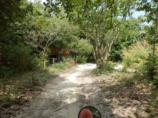 ...und jetzt wird es sandig.....