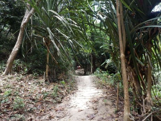 ...hier geht es nur noch zu Fuß !!!!