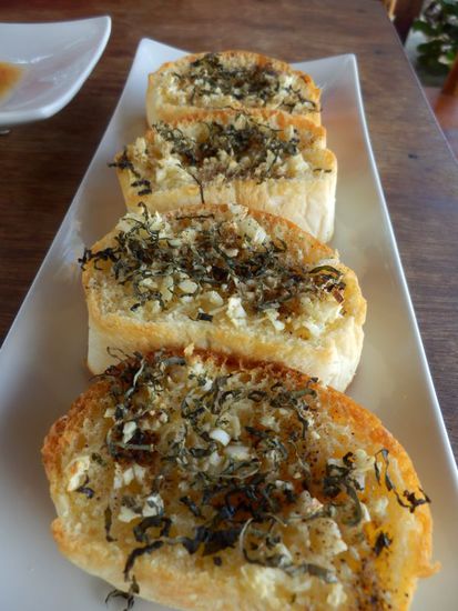 Knoblauchbrot - auch sehr lecker -